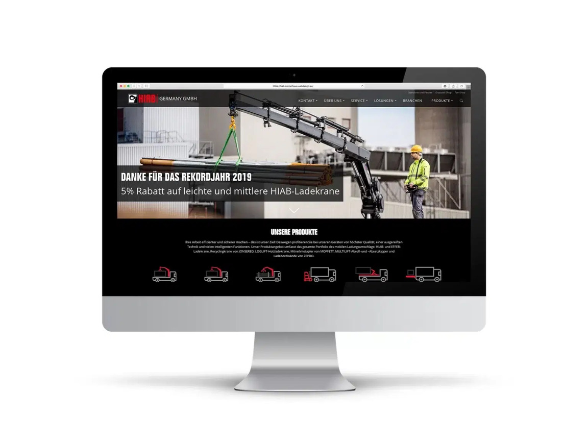 Manufacturer of loading cranes