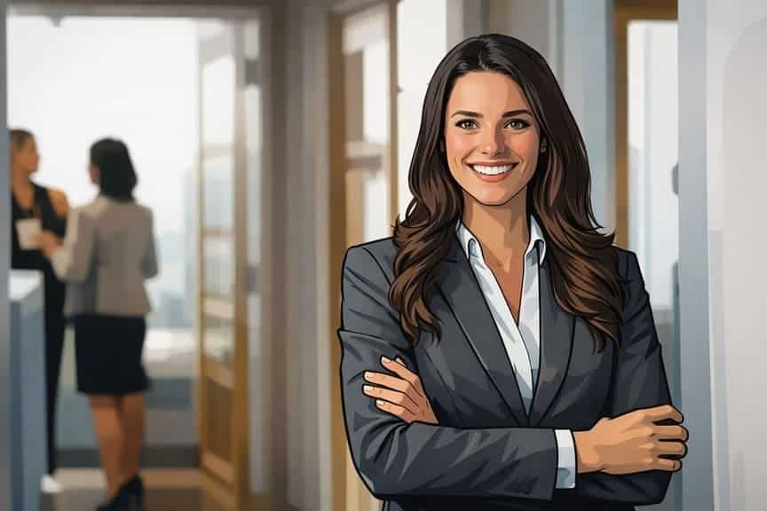 Professional attorney in modern law office representing legal services in Tennessee