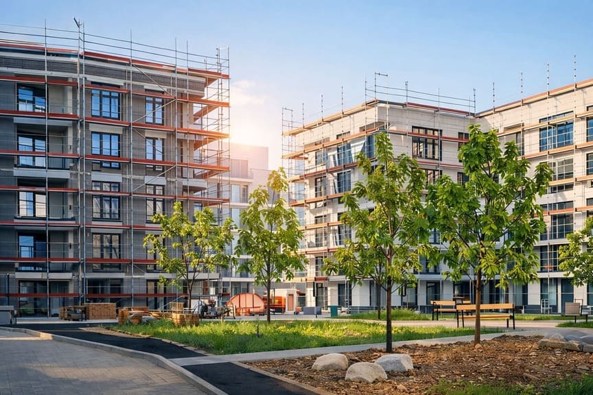 Modern construction project representing construction companies in Tennessee